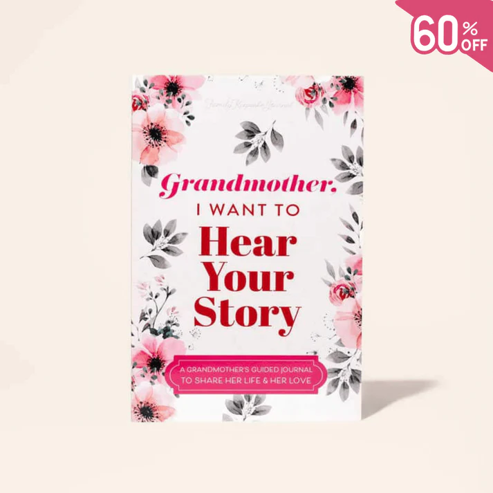 "I Want To Hear Your Story" Book - The Gift Your Family Will Love!